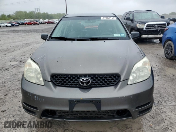 2004 Toyota Matrix Std z VIN 2T1LR32E54C239519, wystawiony jako Copart lot #57703115 z przebiegiem 161 381 mil mil oraz Tytuł czysty. Historia ofert i sprzedaży dostępna na DreamBid. Obrazek 5.