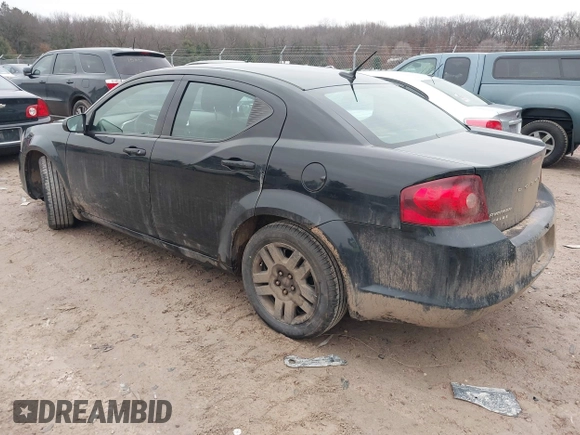2014 Dodge Avenger SE z VIN 1C3CDZAB0EN147858, wystawiony jako IAAI lot #41683890 z przebiegiem 249 182 mil mil oraz . Historia ofert i sprzedaży dostępna na DreamBid. Obrazek 3.
