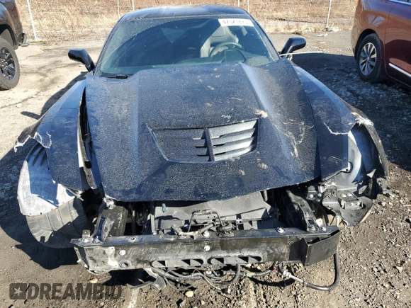 2019 Chevrolet Corvette Z06 1LZ with VIN 1G1YP2D60K5605501, listed as a Copart auction lot 47521875 with 6,752 mi miles and Salvage Title. Bid and sale history available at carsss.com. Image 5.