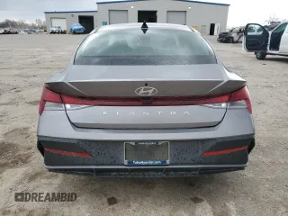2024 Hyundai Elantra SE with VIN KMHLL4DG0RU730916, listed as a Copart auction lot 47257425 with 24,036 mi miles and Salvage Title. Bid and sale history available at DreamBid. Image 6.