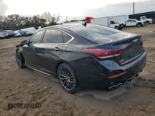 2019 Genesis G80 Sport with VIN KMTFN4JB3KU320137, listed as a Copart auction lot 79307364 with 60,010 mi miles and Non Repairable. Bid and sale history available at DreamBid. Image 2.
