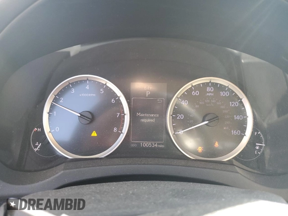 2015 Lexus IS with VIN JTHBF1D27F5079024, listed as a Copart auction lot 52171065 with 100,534 mi miles and Salvage Title. Bid and sale history available at carsss.com. Image 9.