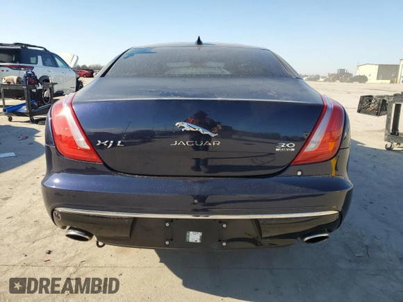 2017 Jaguar XJ with VIN SAJWJ2GD2H8W08337, listed as a Copart auction lot 44454715 with 89,424 mi miles and Salvage Title. Bid and sale history available at carsss.com. Image 6.
