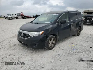 2016 Nissan Quest SL with VIN JN8AE2KP5G9150479, listed as a Copart auction lot 50543105 with 153,133 mi miles and Salvage Title. Bid and sale history available at carsss.com. Image 1.