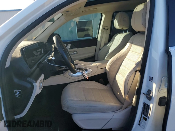 2021 Mercedes-Benz GLS with VIN 4JGFF5KE2MA390822, listed as a Copart auction lot 80449323 with 18,461 mi miles. Bid and sale history available at carsss.com. Image 7.