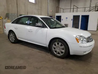 2007 Ford Five Hundred Limited with VIN 1FAHP25127G156270, listed as a Copart auction lot 57821885 with 45,796 mi miles and Salvage title. Bid and sale history available at DreamBid. Image 4.