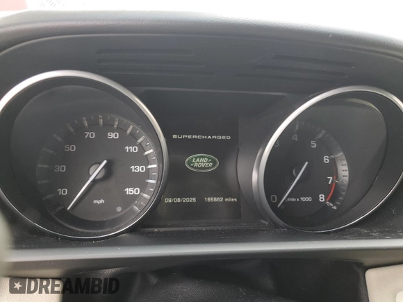 2014 Land Rover Range Rover Sport Supercharged with VIN SALWR2EF3EA337362, listed as a Copart auction lot 60117175 with 165,662 mi miles and Clean title. Bid and sale history available at DreamBid. Image 9.