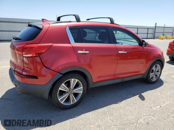 2014 Kia Sportage SX with VIN KNDPC3A62E7583535, listed as a Copart auction lot 57584215 with 79,010 mi miles and Salvage title. Bid and sale history available at DreamBid. Image 3.