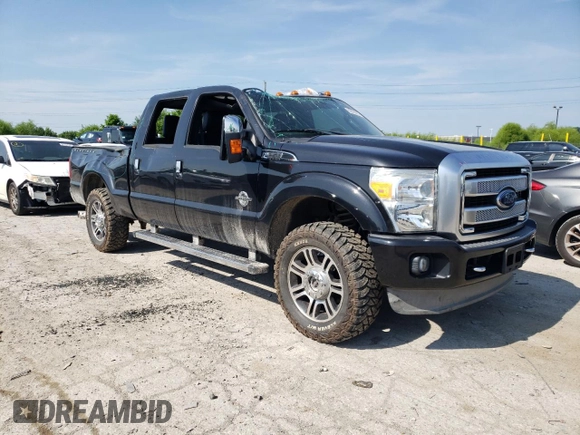 2013 Ford F-250 XL with VIN 1FT7W2BT9DEB69071, listed as a Copart auction lot 62896665 with 119,048 mi miles and Salvage title. Bid and sale history available at DreamBid. Image 4.