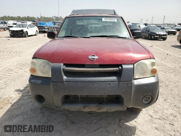 2001 Nissan Frontier SE with VIN 1N6ED27T11C308118, listed as a Copart auction lot 49726055 with Not provided miles and Clean title. Bid and sale history available at DreamBid. Image 5.