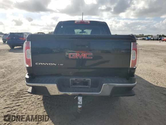 2019 GMC Canyon 2WD with VIN 1GTG5BEN5K1283539, listed as a Copart auction lot 43125625 with 125,445 mi miles and Clean Title. Bid and sale history available at carsss.com. Image 6.
