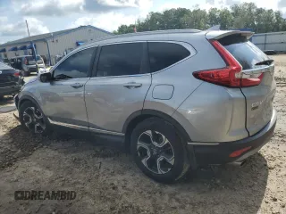 2018 Honda CR-V Touring with VIN 7FARW1H97JE036502, listed as a Copart auction lot 59839125 with 88,222 mi miles and Salvage title. Bid and sale history available at DreamBid. Image 2.