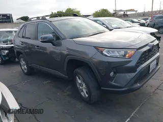 2021 Toyota RAV4 XLE with VIN 2T3W1RFVXMC136069, listed as a IAAI auction lot 42654574 with 38,796 mi miles and . Bid and sale history available at DreamBid. Image 1.