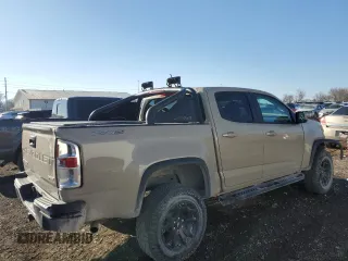 2021 Chevrolet Colorado 4WD ZR2 with VIN 1GCGTEEN2M1131888, listed as a Copart auction lot 43362985 with 51,223 mi miles and Salvage Title. Bid and sale history available at carsss.com. Image 3.