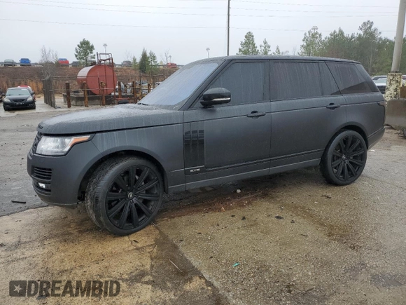 2015 Land Rover Range Rover Supercharged с VIN SALGS3TF0FA199881, выставлен на аукционе Copart как лот 45190135 с пробегом 66 931 миль миль и Списание • Salvage title. История ставок и продаж доступна на DreamBid. Изображение 1.