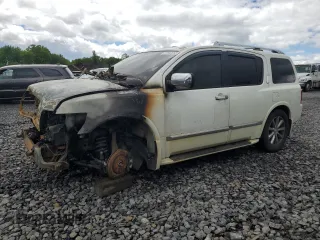 2010 Infiniti QX56 with VIN 5N3ZA0NE7AN902869, listed as a Copart auction lot 57852655 with Not provided miles and Salvage title. Bid and sale history available at DreamBid. Image 1.
