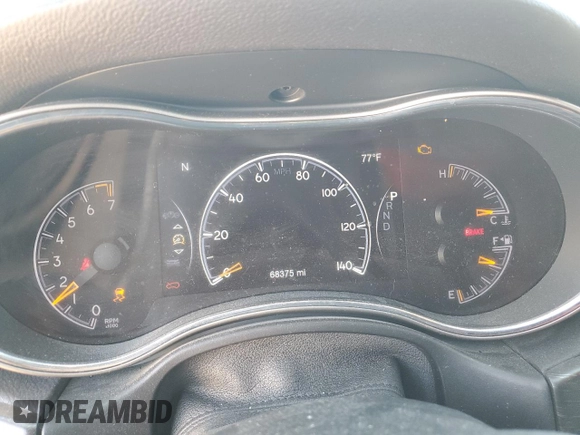 2018 Jeep Grand Cherokee Altitude with VIN 1C4RJEAG8JC512425, listed as a Copart auction lot 51838895 with 68,375 mi miles and Salvage title. Bid and sale history available at DreamBid. Image 9.