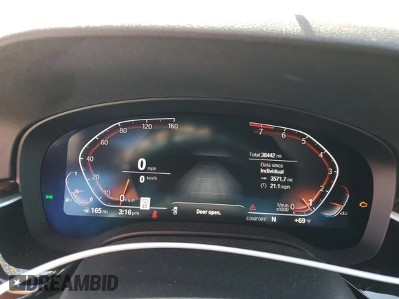 2020 BMW 5 Series 540i с VIN WBAJS1C06LCE52019, выставлен на аукционе Copart как лот 49524615 с пробегом 38 442 миль миль и Списание • Salvage title. История ставок и продаж доступна на DreamBid. Изображение 9.