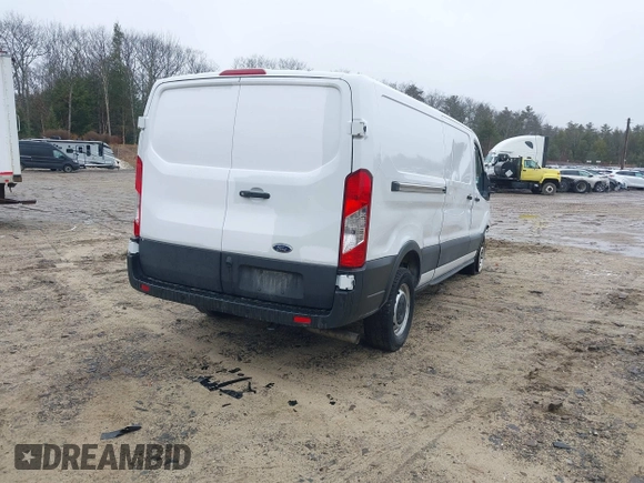 2023 Ford Transit Cargo with VIN 1FTBR1Y80PKA22691, listed as a IAAI auction lot 41789744 with 35,748 mi miles and . Bid and sale history available at DreamBid. Image 4.