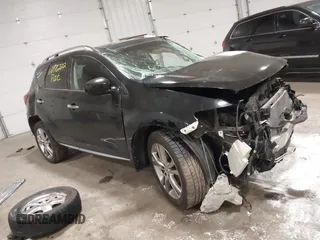 2010 Nissan Murano SL with VIN JN8AZ1MW6AW104834, listed as a IAAI auction lot 41976222 with 154,936 mi miles. Bid and sale history available at carsss.com. Image 1.