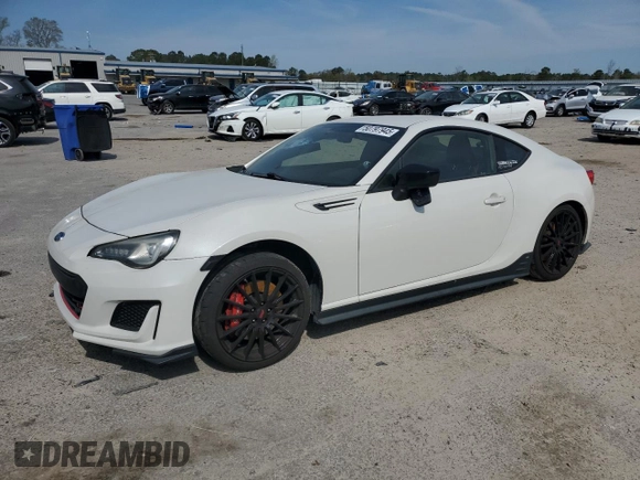 2018 Subaru BRZ tS with VIN JF1ZCAD19J9600557, listed as a Copart auction lot 50797945 with 52,110 mi miles and Salvage title. Bid and sale history available at DreamBid. Image 1.