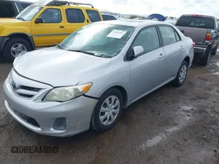 2011 Toyota Corolla L with VIN 2T1BU4EE5BC594215, listed as a IAAI auction lot 41802263 with 126,457 mi miles and . Bid and sale history available at DreamBid. Image 17.