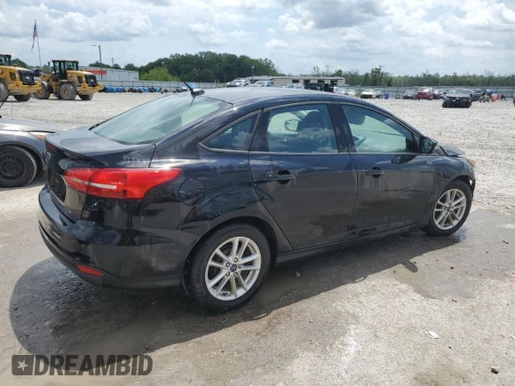 2017 Ford Focus SE with VIN 1FADP3F27HL322402, listed as a Copart auction lot 53309565 with 108,846 mi miles and Salvage title. Bid and sale history available at DreamBid. Image 3.
