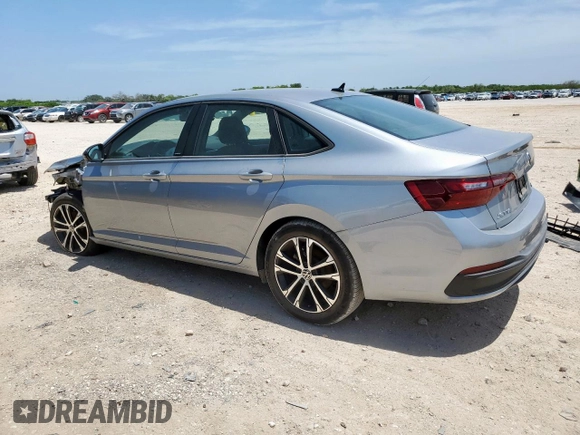 2024 Volkswagen Jetta Sport with VIN 3VWBM7BU8RM020963, listed as a Copart auction lot 64787685 with 3,544 mi miles and Salvage title. Bid and sale history available at DreamBid. Image 2.
