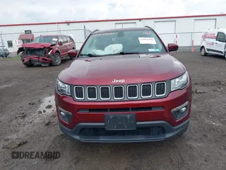 2021 Jeep Compass Latitude with VIN 3C4NJDBB8MT530329, listed as a IAAI auction lot 42094490 with 38,751 mi miles and . Bid and sale history available at DreamBid. Image 12.