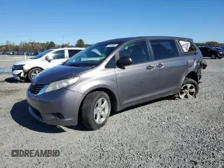 2011 Toyota Sienna with VIN 5TDZK3DC8BS120314, listed as a Copart auction lot 81939964 with 162,385 mi miles and Salvage Title. Bid and sale history available at carsss.com. Image 1.