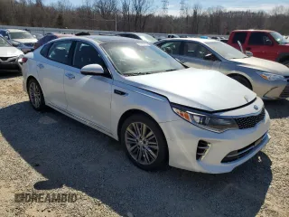 2016 Kia Optima SXL Turbo with VIN 5XXGV4L20GG065492, listed as a Copart auction lot 47194615 with 238,679 mi miles and Salvage title. Bid and sale history available at DreamBid. Image 4.
