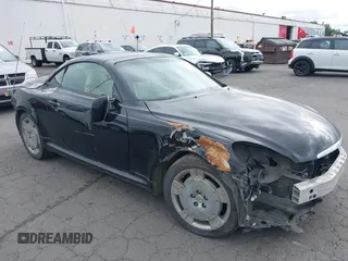 2003 Lexus SC with VIN JTHFN48YX30045446, listed as a IAAI auction lot 42138352 with 168,365 mi miles. Bid and sale history available at carsss.com. Image 6.