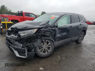 2020 Honda CR-V EX z VIN 5J6RW2H5XLL019637, wystawiony jako Copart lot #56878635 z przebiegiem Nie podano mil oraz Szkoda całkowita • Salvage title. Historia ofert i sprzedaży dostępna na DreamBid. Obrazek 1.