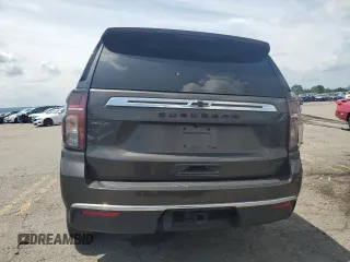 2021 Chevrolet Suburban LS with VIN 1GNSKBED0MR300723, listed as a Copart auction lot 65056755 with 58,497 mi miles and Salvage title. Bid and sale history available at DreamBid. Image 6.