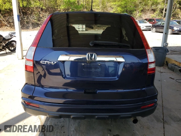 2011 Honda CR-V EX with VIN 5J6RE3H5XBL013277, listed as a Copart auction lot 52311245 with 253,885 mi miles and Salvage Title. Bid and sale history available at DreamBid. Image 6.