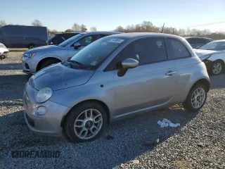 2015 FIAT 500 Pop with VIN 3C3CFFAR5FT549883, listed as a Copart auction lot 42905715 with 109,012 mi miles and Salvage title. Bid and sale history available at DreamBid. Image 1.