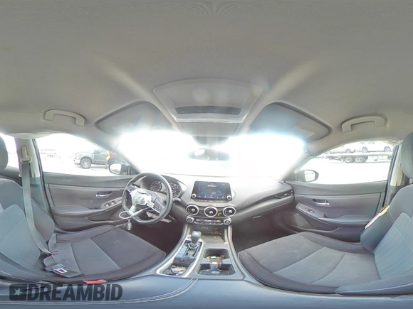 2021 Nissan Sentra SV with VIN 3N1AB8CV8MY329726, listed as a Copart auction lot 56601225 with 51,856 mi miles and Salvage Title. Bid and sale history available at DreamBid. Image 14.