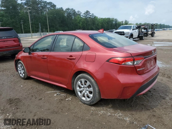 2020 Toyota Corolla LE with VIN JTDEPRAE5LJ043022, listed as a Copart auction lot 54337805 with 84,671 mi miles and Salvage Title. Bid and sale history available at carsss.com. Image 2.