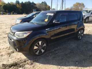 2015 Kia Soul ! with VIN KNDJX3A52F7199452, listed as a Copart auction lot 82079254 with 80,890 mi miles and Salvage Title. Bid and sale history available at carsss.com. Image 1.