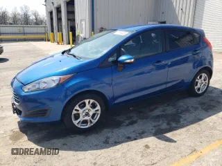 2018 Ford Fiesta SE with VIN 3FADP4EJ9JM126495, listed as a Copart auction lot 52684335 with 103,315 mi miles and Salvage Title. Bid and sale history available at DreamBid. Image 1.