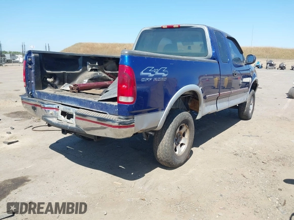 1997 Ford F-150 XL with VIN 1FTDX18W4VKC95711, listed as a IAAI auction lot 42197302 with 287,660 mi miles and . Bid and sale history available at DreamBid. Image 4.