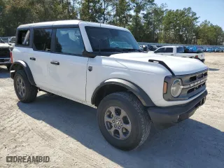 2023 Ford Bronco with VIN 1FMEE5BP5PLB86704, listed as a Copart auction lot 43146535 with 52,044 mi miles and Non Repairable. Bid and sale history available at carsss.com. Image 4.