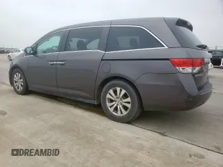 2016 Honda Odyssey EX-L with VIN 5FNRL5H63GB123050, listed as a Copart auction lot 55288945 with 96,613 mi miles and Salvage Title. Bid and sale history available at DreamBid. Image 2.