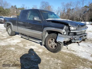 2003 Chevrolet Silverado 1500 LS with VIN 2GCEK19V431181634, listed as a Copart auction lot 87906335 with 151,430 mi miles and Salvage Title. Bid and sale history available at carsss.com. Image 4.