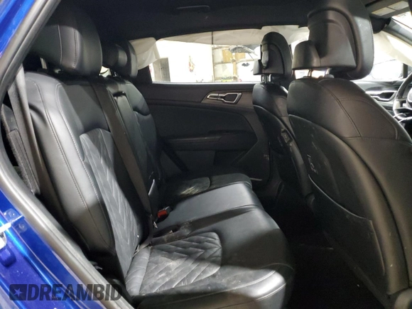 2023 Kia Sportage X-Line with VIN 5XYK6CAF7PG045310, listed as a Copart auction lot 45126015 with 46,819 mi miles and Salvage Title. Bid and sale history available at DreamBid. Image 11.