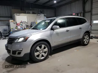 2015 Chevrolet Traverse LTZ z VIN 1GNKVJKD4FJ373181, wystawiony jako Copart lot #50513655 z przebiegiem 159 636 mil mil oraz Szkoda całkowita • Salvage title. Historia ofert i sprzedaży dostępna na DreamBid. Obrazek 1.