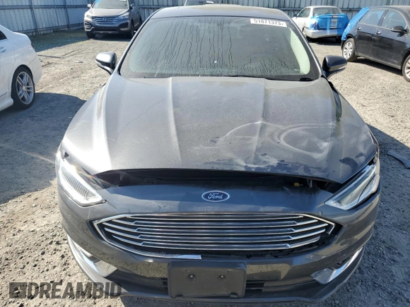2018 Ford Fusion Hybrid Titanium with VIN 3FA6P0RU6JR192446, listed as a Copart auction lot 51871373 with 98,597 mi miles. Bid and sale history available at carsss.com. Image 5.