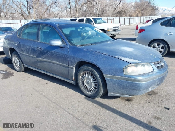 2000 Chevrolet Impala with VIN 2G1WF52K2Y9136970, listed as a IAAI auction lot 41811776 with 258,152 mi miles. Bid and sale history available at carsss.com. Image 1.