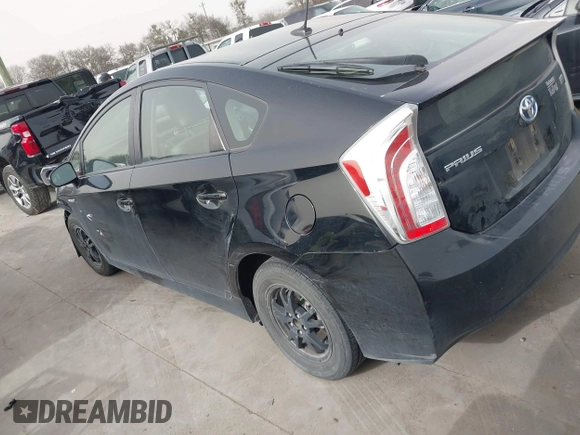 2013 Toyota Prius One with VIN JTDKN3DU3D1724080, listed as a IAAI auction lot 41726093 with 90,129 mi miles. Bid and sale history available at carsss.com. Image 3.
