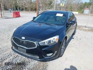 2014 Kia Cadenza Premium with VIN KNALN4D78E5148756, listed as a IAAI auction lot 41518113 with 109,613 mi miles. Bid and sale history available at carsss.com. Image 2.